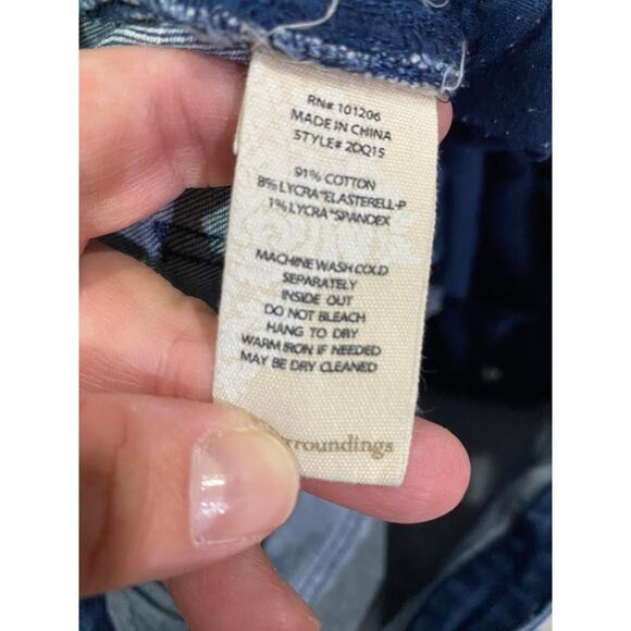 Soft Surroundings Women's Blue Jeans Size 10 Casual Boho Preppy - Picture 7 of 7
